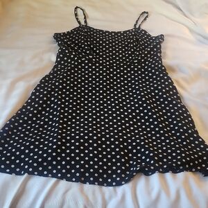 Forever 21 Women's Black and White Polka Dot Dress, Size: XL, NWT